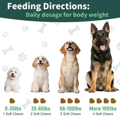 150Ct-Petrivium Dog Flea & Tick Support Soft Chews - Natural Pesticide-Free Vitamin Supplement with Rosemary Repel, Chicken Flavor, Suitable for Puppies & All Breeds/Sizes